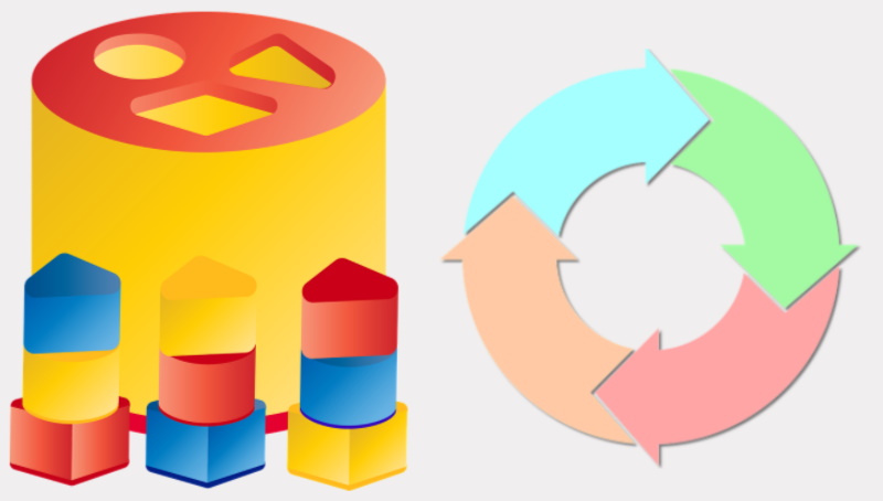 a graph showing the different sizes of data types