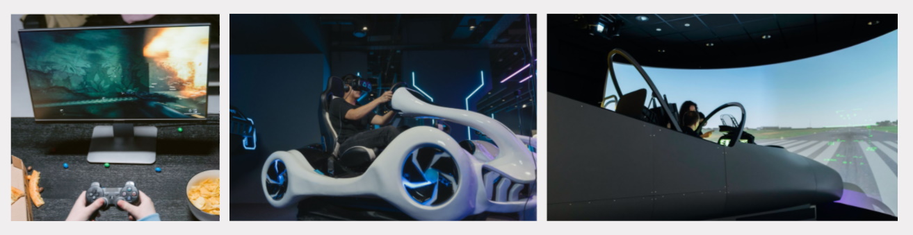 Different types of VR